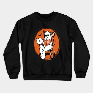 Ghost and people stories Crewneck Sweatshirt